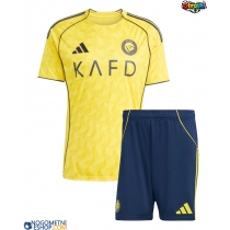 Otroški Nogometni dresi Al-Nassr Domači 2025-26 Kratek Rokav (+ Kratke hlače)